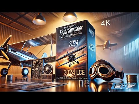 Microsoft Flight Simulator 2024 Unboxing Limited Collectors Edition (MSFS 2024 LCE)
