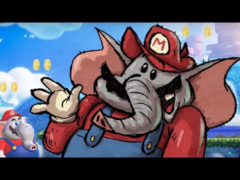Super Mario Becomes an Elephant?! (WHOLESOME) - Animation
