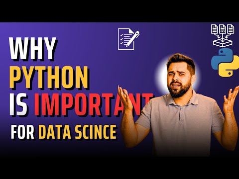why python is important for Data scince