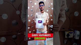 Youtube 100K MILESTONE 💥 ~ कब आएगा हमारा Award 🥰 #shorts #techlifetime