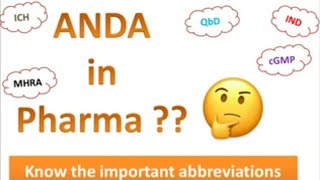 Test & Upgrade Knowledge of Pharma Abbreviations