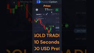 How to trade GOLD Short   Tips #trading #pocketoptiontrading #stockmarket  #forex #tradingtechniques