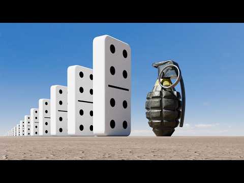 Giant Grenade Epic Domino Effect Destruction VFX
