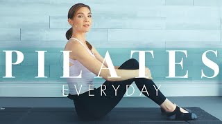 20 Minute Everyday Pilates // Core Strength, Back Pain Relief // Knee & Wrist Friendly!