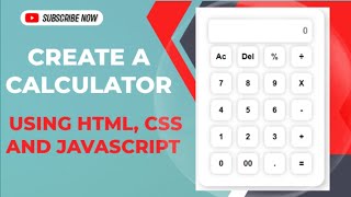Calculator Using HTML, CSS & JavaScript                                #Calculator  #Projects