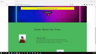 html css and Bootstrap website