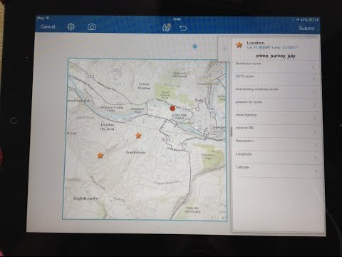 Investigating crime Part 10 Using Esri Collector App