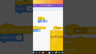 Scratch - Jumping #shorts #shortvideo #shortsyoutube#kidsproject #codeblocks #scratch #stemeducation