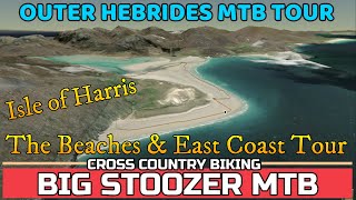 Luskentyre Beach. Outer Hebrides Cycling. Isle of Harris. The Beaches & East Coast Tour. GPX ROUTES.