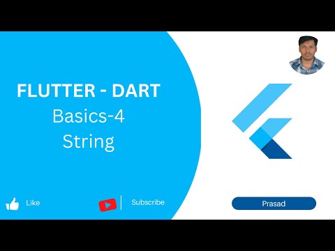 String In Dart | Dart Tutorial 2023 | Dart Programming Language 2023