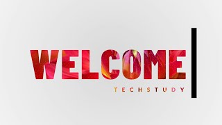 Motion Change Animated WELCOME TECHSTUDY Slide Design In PowerPoint