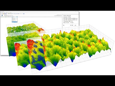 Profile and Surface Display Types - 60 Second Surface Analysis