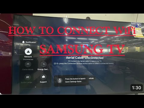 How To Connect Internet To Samsung TV