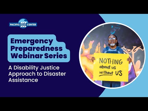 10/10/2019 - A Disability Justice Approach to Disaster Assistance