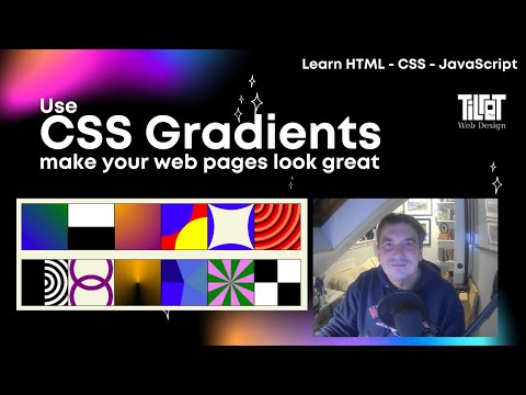 Use CSS Gradients to make your web pages look great.