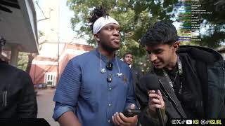 KSI Finds Delhi's 'Winter' to be Hot 😭