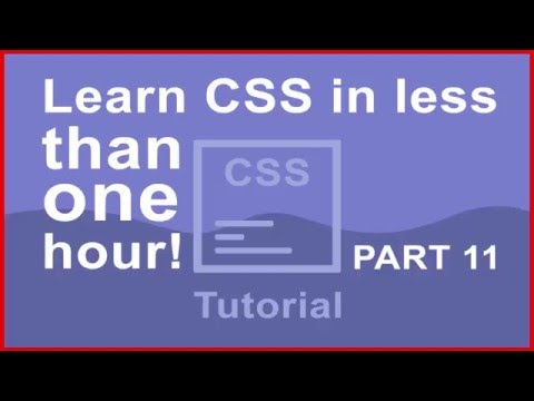 CSS Crash Course for Beginners - Media Queries - Part 11