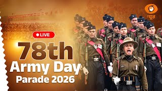 LIVE: 78th Army Day Parade 2026, Jaipur, Rajasthan | First Public Military Parade | DD News