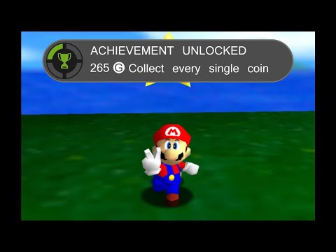 Super Mario 64 With RetroAchievements