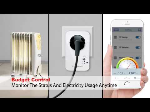 Edimax SP-2101W Smart Plug Switch with Power Meter Intelligent Home Energy Management