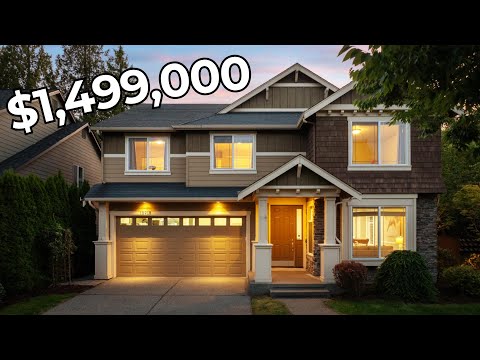 $1.49M Luxury Home in Bothell | Near Seattle Washington