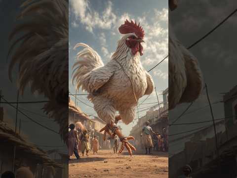 A Giant Hen Beautiful Short Ai Story #ai #aiart #aivideo #hen #farmer #shorts #youtubeshorts