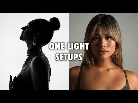 One Light Setups | Master Studio Lighting