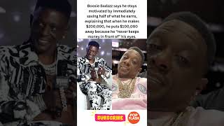 Boosie Explains Why He Hides His Own Money #shorts