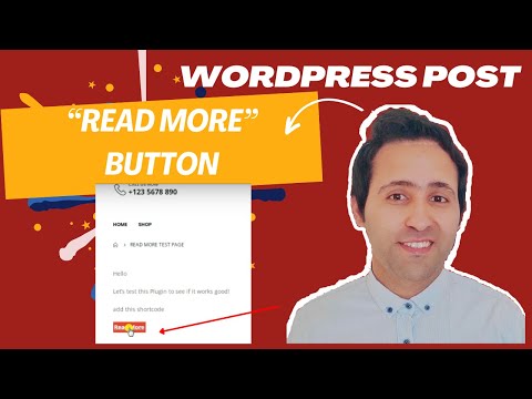 How to show less your post on Wordpress. Read more text WITHOUT Refresh
