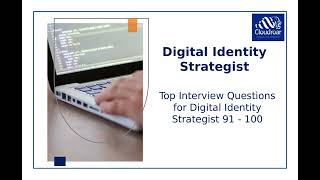 Top 10 Digital Identity Strategist Interview Questions and Answers For 2025 | Part 50