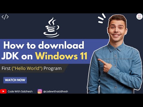 How to Download and Install JDK in Windows 11  👨🏻‍💻🤩🔥| #jdk #java