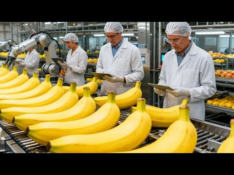 Inside a Modern Ice Cream Factory From Mutant Galaxy Bananas to Frozen Scoops (Full Process)
