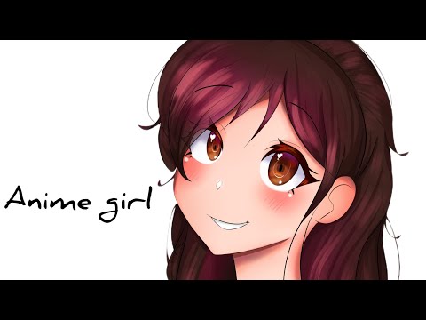 Another Anime girl Timelapse