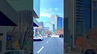 Atlanta, Georgia, USA #driving #downtown    #ga