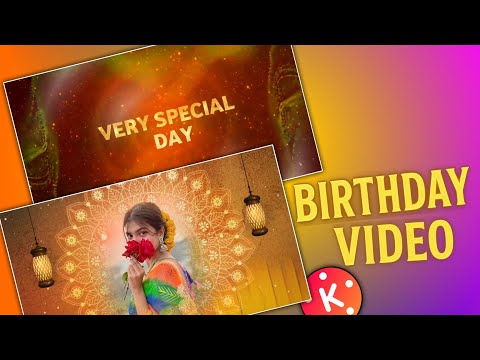 How to Make Birthday Video Editing | Kinemaster Photo Video Editing 