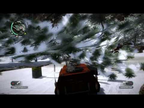 Just Cause 2 - driving off mountain lol