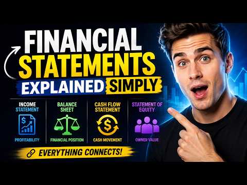 Financial Statements for Beginners | Balance Sheet, Income Statement, Cash Flow, Change in Equity...
