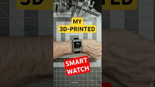 3D-Printed Custom Smart Watch #diy #electronics #3dprinting #smartwatch