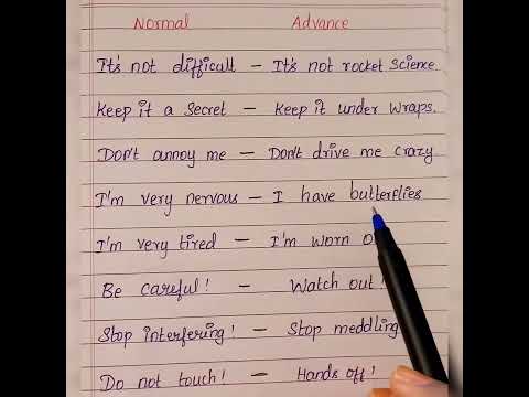 advanced english speaking