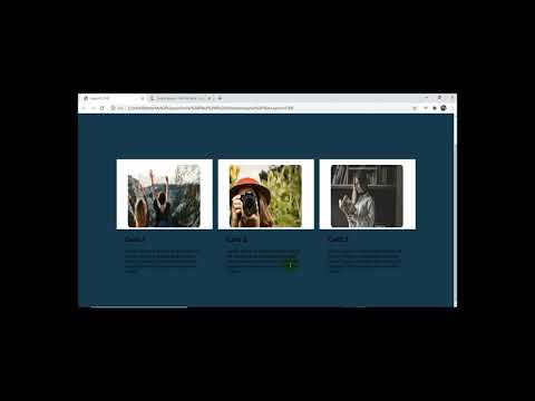 CSS Responsive Card Hover Effects  Html & CSS