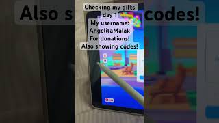 Day 1 checking for donations in pls donate free codes |#roblox #plsdonate #freecodes | AngelitaMalak