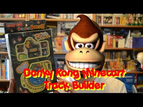 Donkey Kong Country Minecart Track Toy