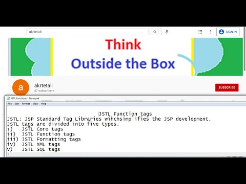#JSTL tutorial #JSP JSTL function tags #string manipulation using JSTL functions #JSTL tags division