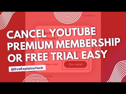 Cancel your YouTube Premium Membership or Free Trial Fast & Easy