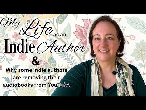 My life as an indie author - and why some authors are taking down their audiobooks from YouTube.