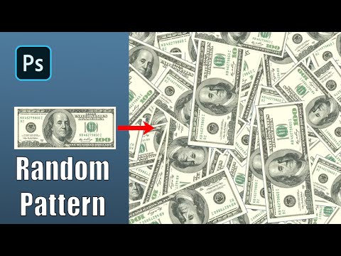 How to create random fill pattern in photoshop | Photoshop Tutorial | Adobe Photoshop
