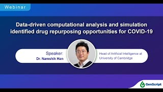 Data-driven computational analysis & simulation identified drug repurposing opportunities for CoV19