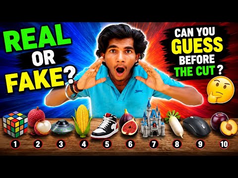 10 Mystery Items Challenge! Can You Guess Real or Fake Before The Reveal? 