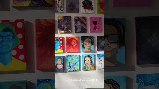 Lookin good! These #selfportaits are the first work assignment for Mint Summer Jobs. #artists