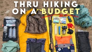 Thru Hiking Gear Doesn't Have to be Expensive